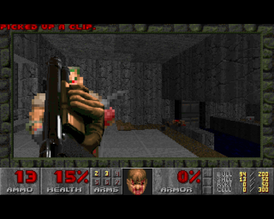 Doom II: Hell on Earth Screenshot 9 (Amiga 500)