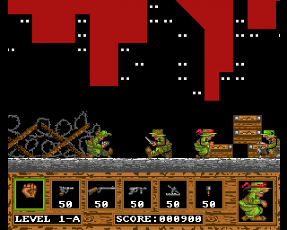 Sturmtruppen: The Videogame Screenshot 5 (Amiga 500)