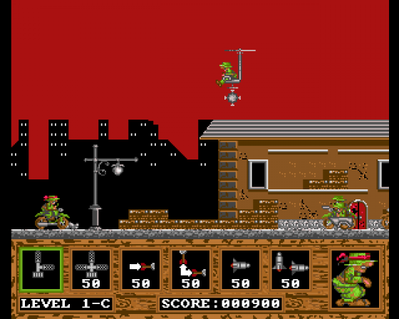 Sturmtruppen: The Videogame Screenshot 6 (Amiga 500)