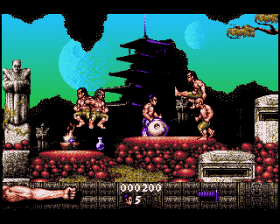 First Samurai Screenshot 14 (Amiga 500)