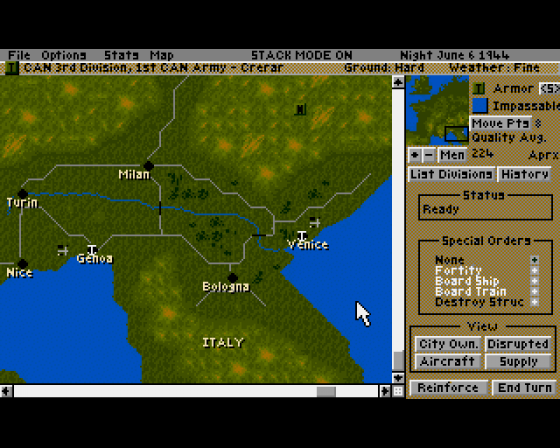 D-Day: The Beginning Of The End Screenshot 5 (Amiga 500)