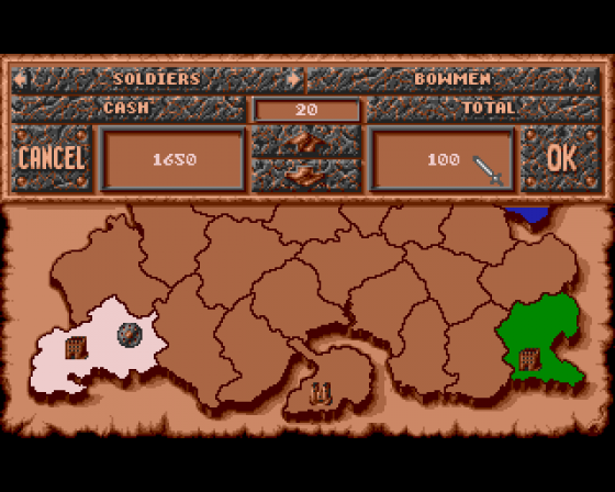 Feudal Lords Screenshot 5 (Amiga 500)