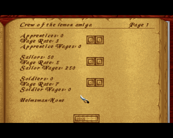 High Seas Trader Screenshot 11 (Amiga 500)