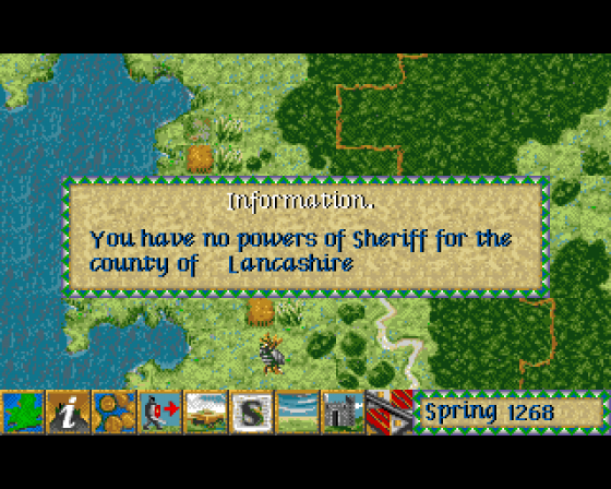 Lords Of The Realm Epic Medieval Strategy Screenshot 6 (Amiga 500)