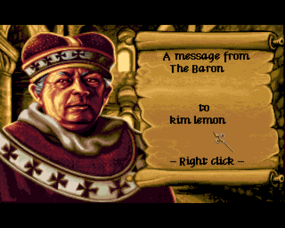 Lords Of The Realm Epic Medieval Strategy Screenshot 9 (Amiga 500)