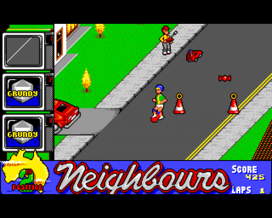 Neighbours Screenshot 7 (Amiga 500)