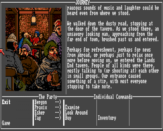 Journey: The Quest Begins Screenshot 5 (Amiga 500)
