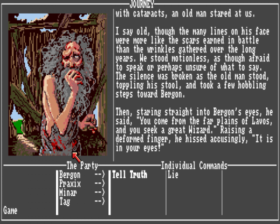 Journey: The Quest Begins Screenshot 8 (Amiga 500)