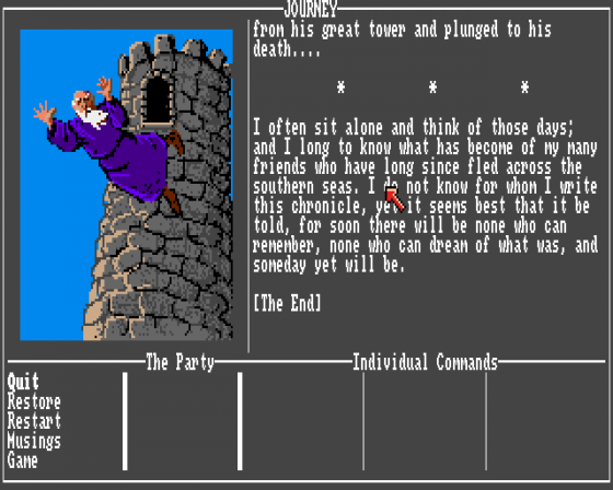 Journey: The Quest Begins Screenshot 11 (Amiga 500)