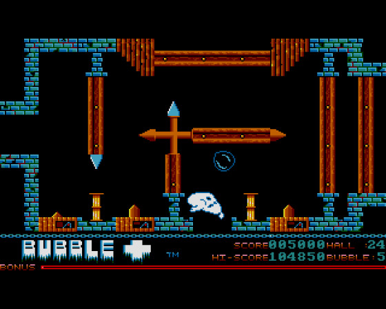 Bubble + Screenshot 6 (Amiga 500)