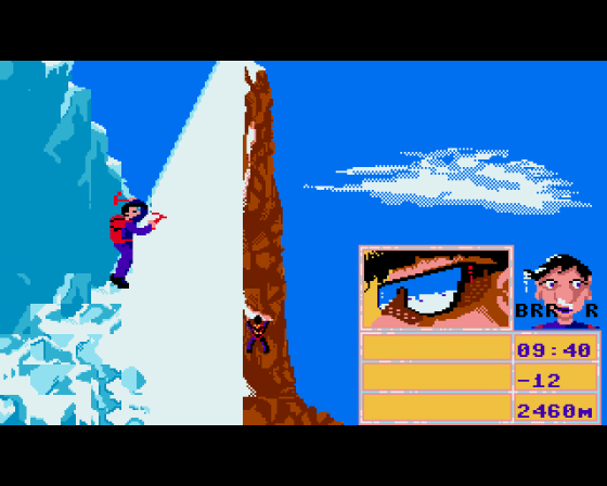 Chamonix Challenge Screenshot 5 (Amiga 500)