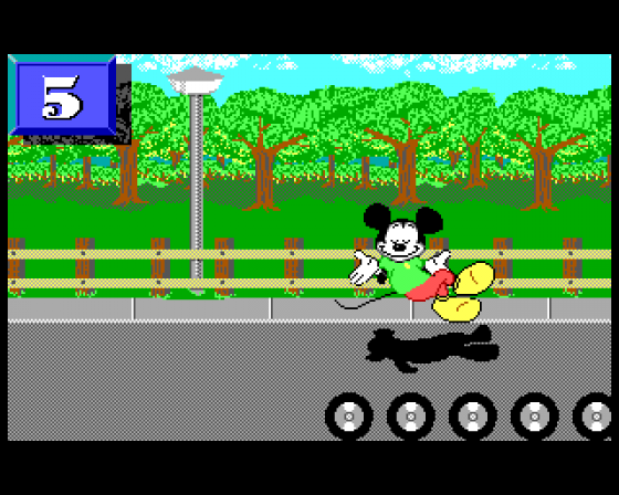 Mickey's 123's: The BIG Surprise Party Screenshot 10 (Amiga 500)