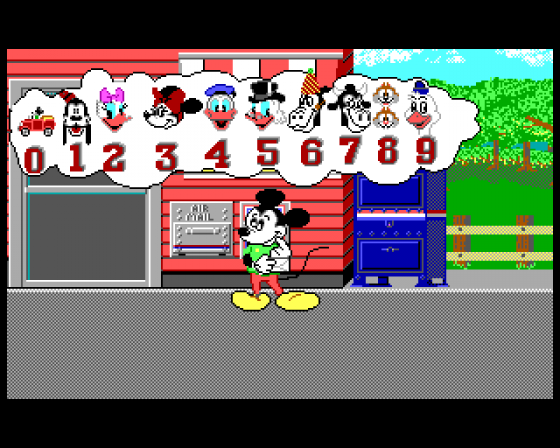 Mickey's 123's: The BIG Surprise Party Screenshot 14 (Amiga 500)