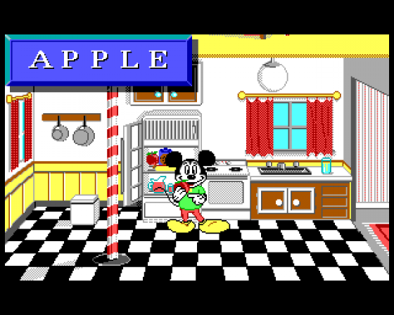 Mickey's ABC's: A Day at the Fair Screenshot 5 (Amiga 500)