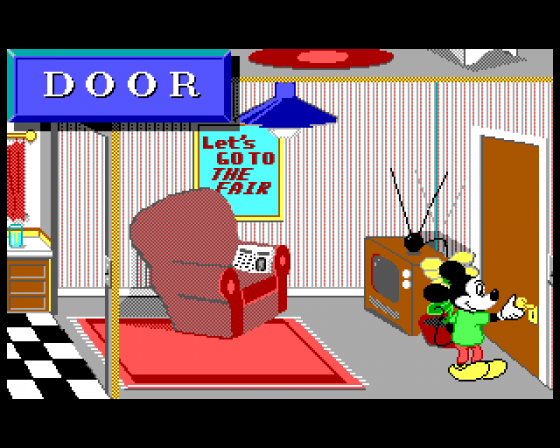 Mickey's ABC's: A Day at the Fair Screenshot 6 (Amiga 500)