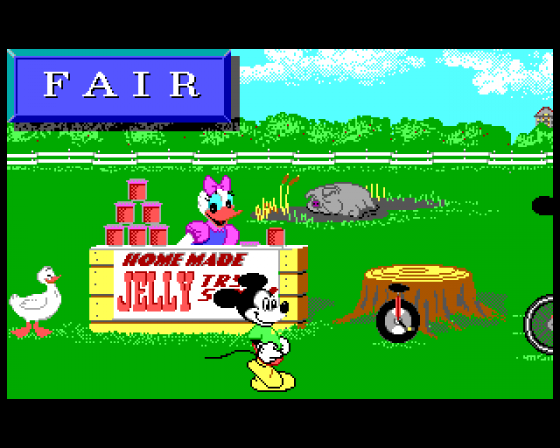Mickey's ABC's: A Day at the Fair Screenshot 9 (Amiga 500)