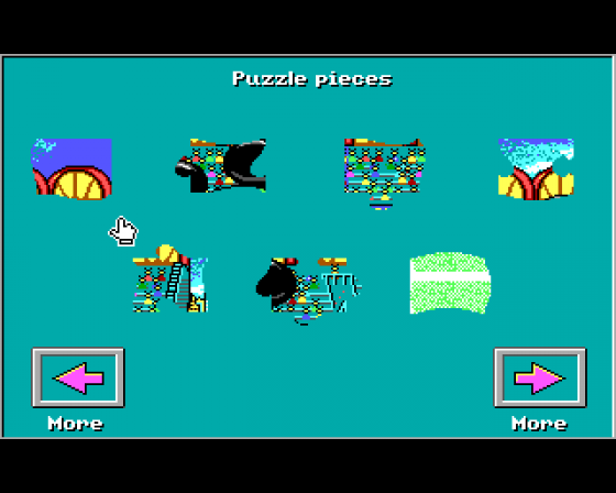 Mickey's Jigsaw Puzzles Screenshot 9 (Amiga 500)