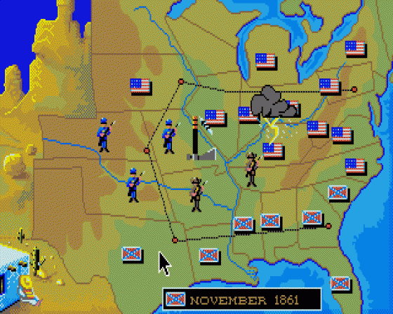 North And South Screenshot 15 (Amiga 500)