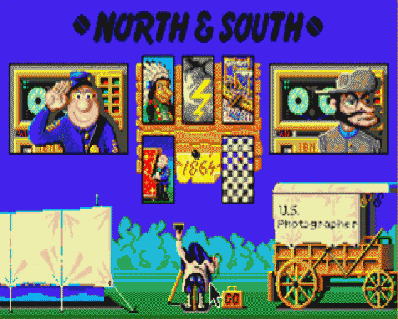 North And South Screenshot 19 (Amiga 500)