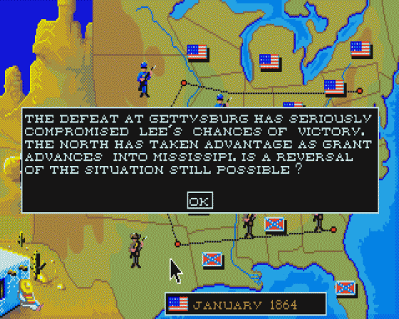North And South Screenshot 22 (Amiga 500)