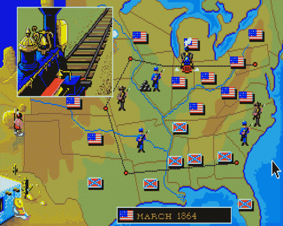 North And South Screenshot 23 (Amiga 500)