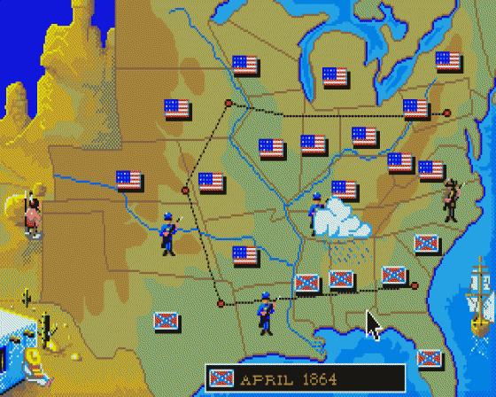 North And South Screenshot 25 (Amiga 500)