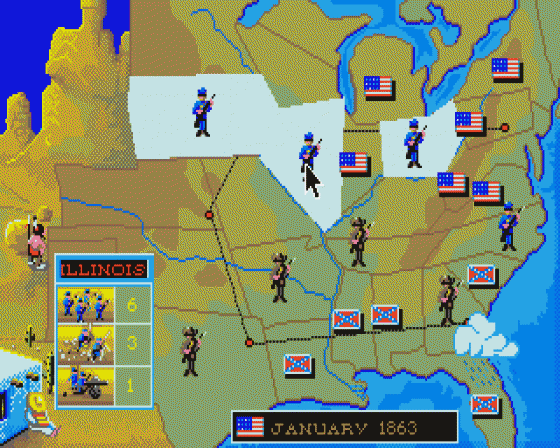 North And South Screenshot 26 (Amiga 500)