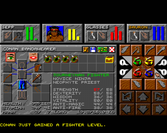 Dungeon Master II: The Legend of Skullkeep Screenshot 27 (Amiga 500)