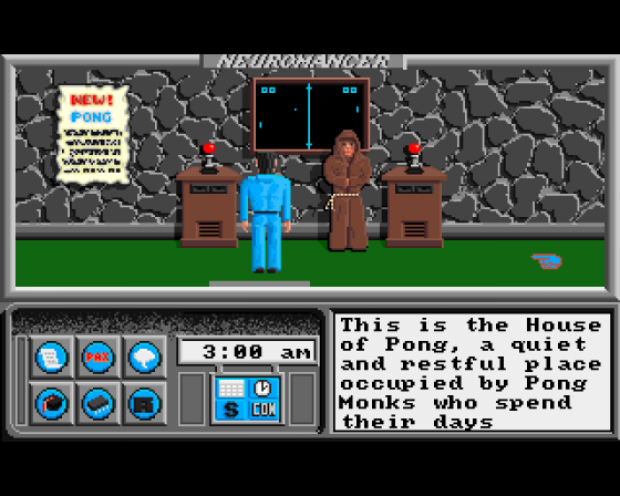 Neuromancer Screenshot 16 (Amiga 500)