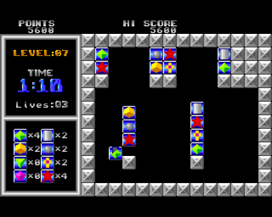 Pairs Screenshot 8 (Amiga 500)