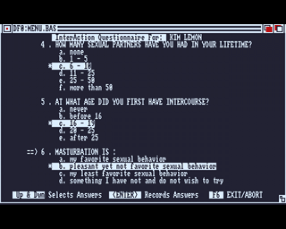 Interaction Screenshot 5 (Amiga 500)