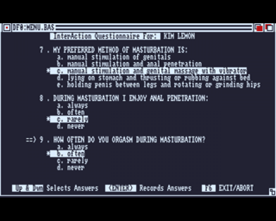 Interaction Screenshot 6 (Amiga 500)