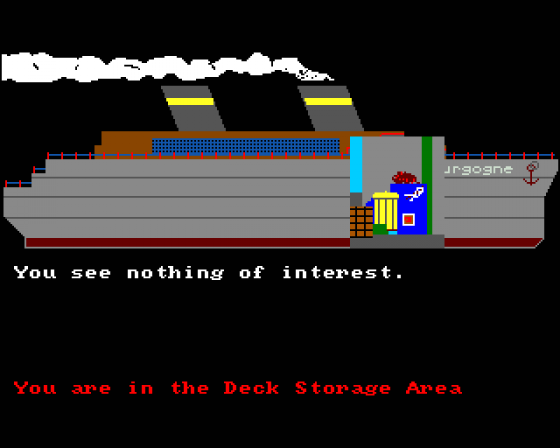 Murder On The Atlantic Screenshot 6 (Amiga 500)