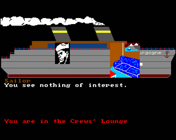 Murder On The Atlantic Screenshot 7 (Amiga 500)