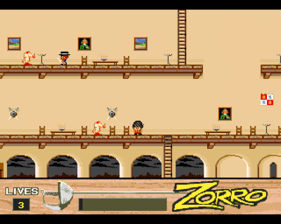 Mini Zorro Screenshot 5 (Amiga 500)