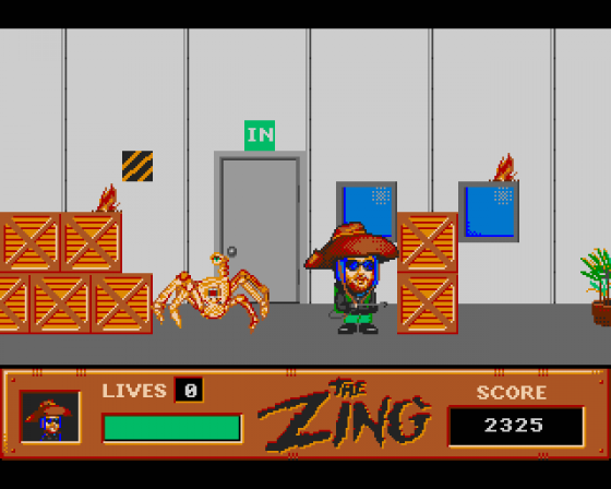 The Zing Screenshot 12 (Amiga 500)