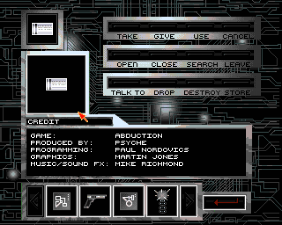 Abduction Screenshot 5 (Amiga 500)