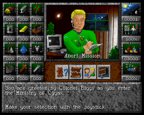 Cygnus 8 Screenshot 8 (Amiga 500)