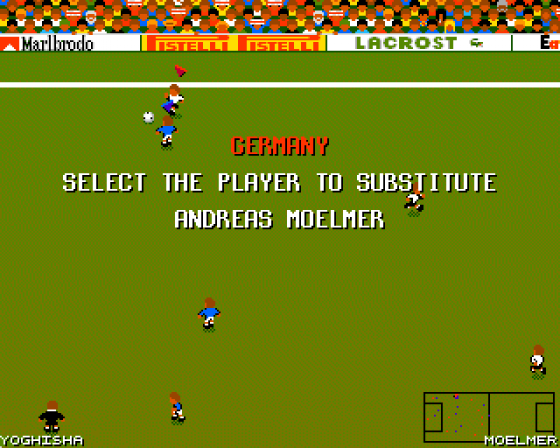 Eat the Whistle: France 98 Screenshot 14 (Amiga 500)