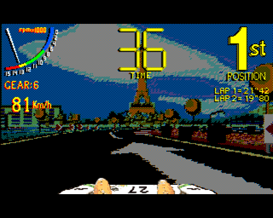 Virtual Karting II Screenshot 6 (Amiga 500)