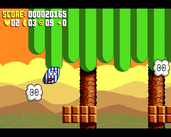 Mr Beanbag! Screenshot 5 (Amiga 500)