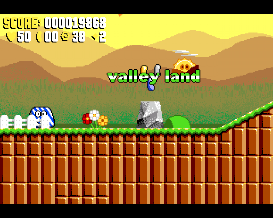 Mr Beanbag! Screenshot 13 (Amiga 500)