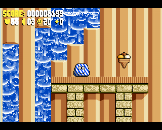 Mr Beanbag! Screenshot 21 (Amiga 500)