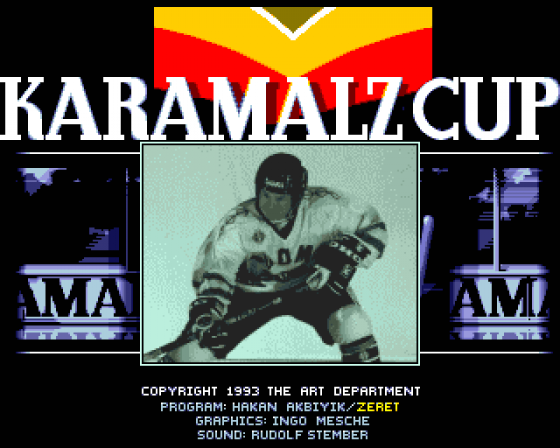 Karamalz Cup Eis Hockey Screenshot 5 (Amiga 500)