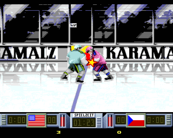 Karamalz Cup Eis Hockey Screenshot 14 (Amiga 500)