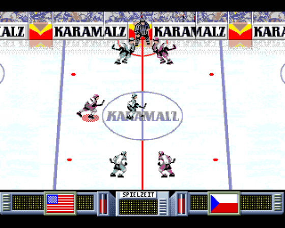 Karamalz Cup Eis Hockey Screenshot 15 (Amiga 500)