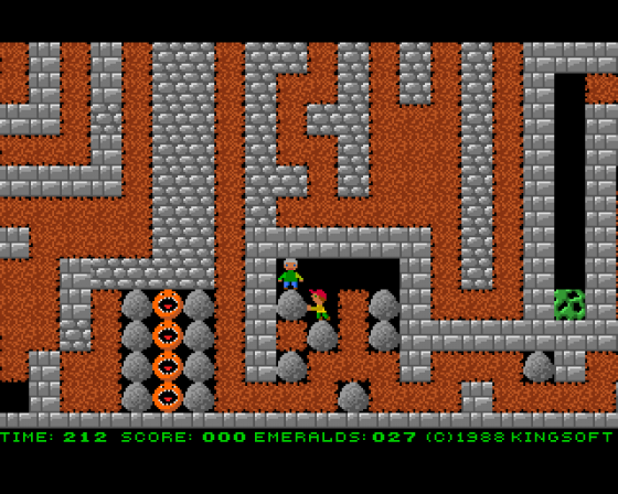 Emerald Mine II Screenshot 5 (Amiga 500)