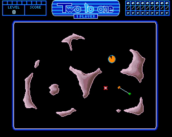 Two to One Screenshot 8 (Amiga 500)
