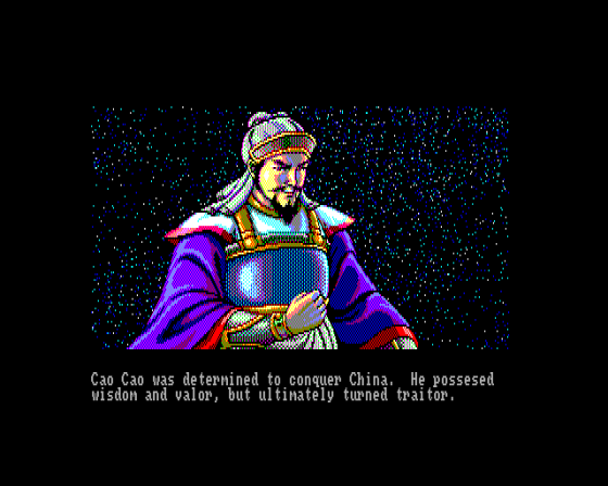 Romance Of The Three Kingdoms II Screenshot 5 (Amiga 500)