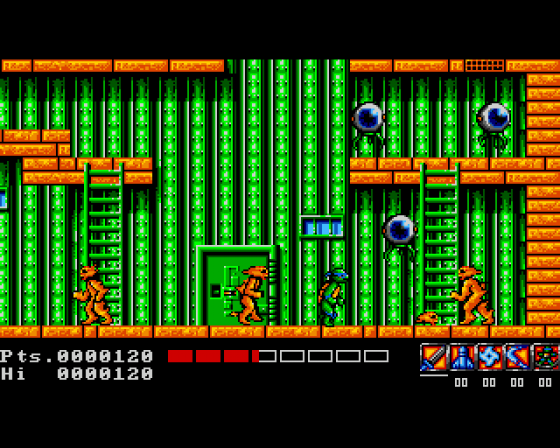 Teenage Mutant Hero Turtles Screenshot 7 (Amiga 500)